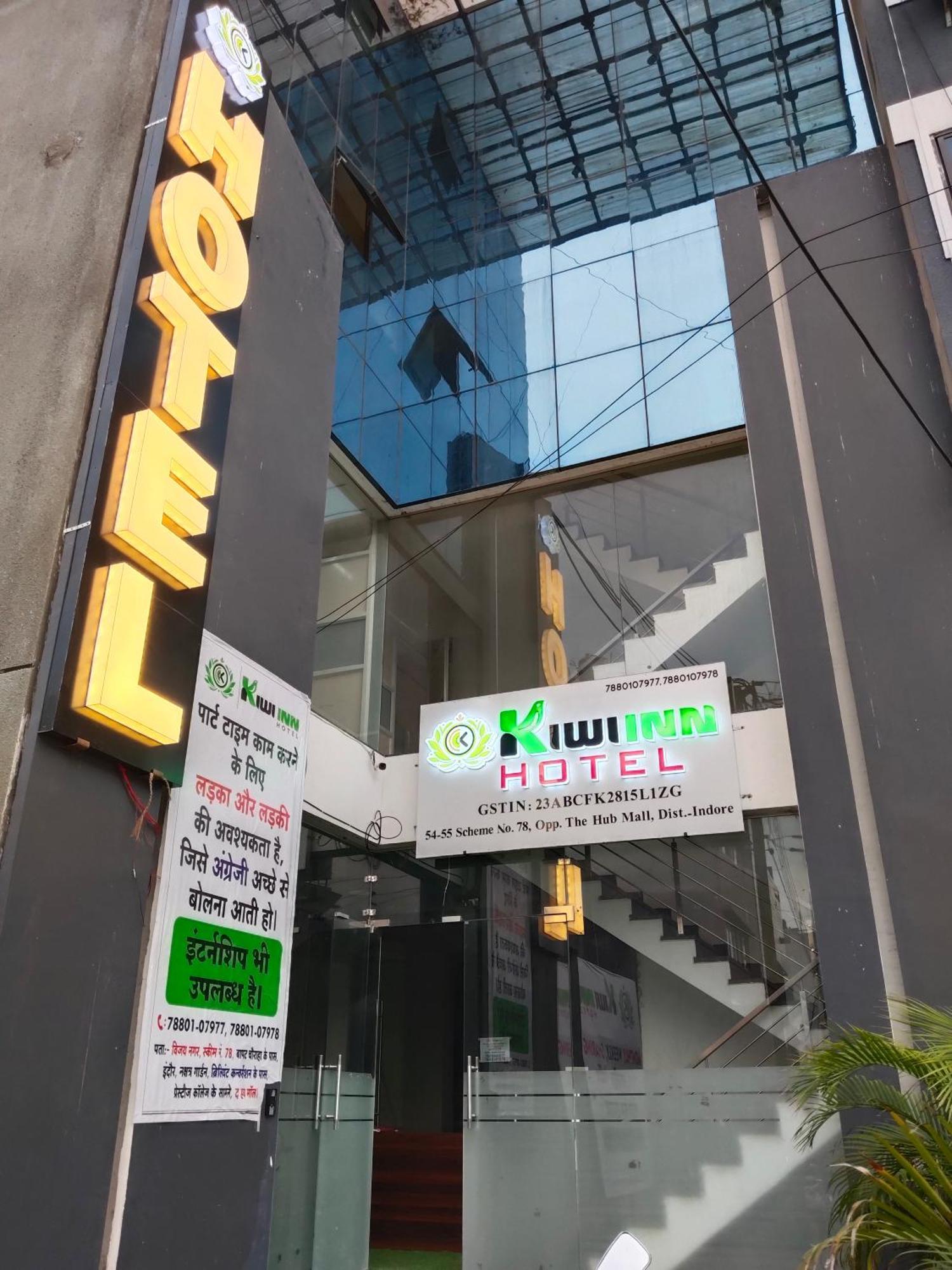 Hotel Kiwi Inn Vijaynagar Scheme 78 Indore Exterior photo